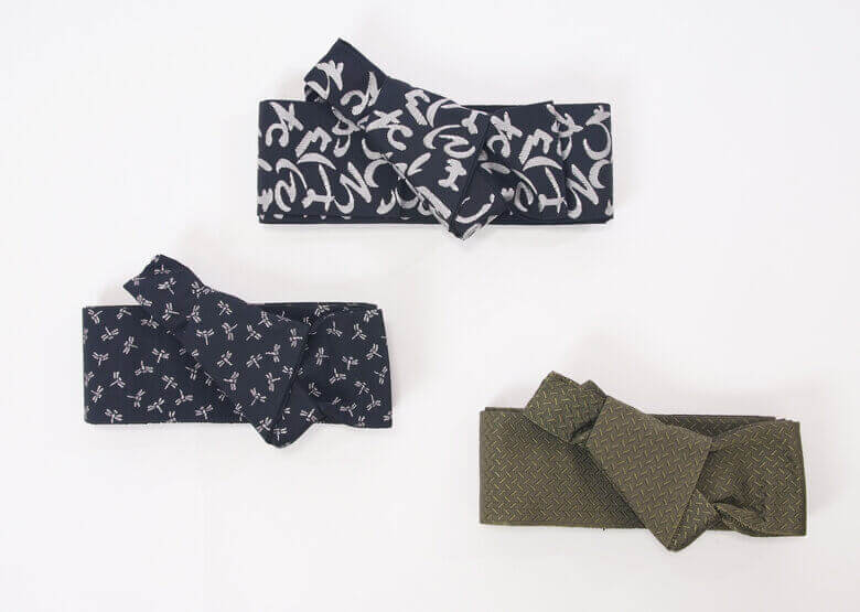 男性着物《帯》も多数ご用意しております！オシャレ帯