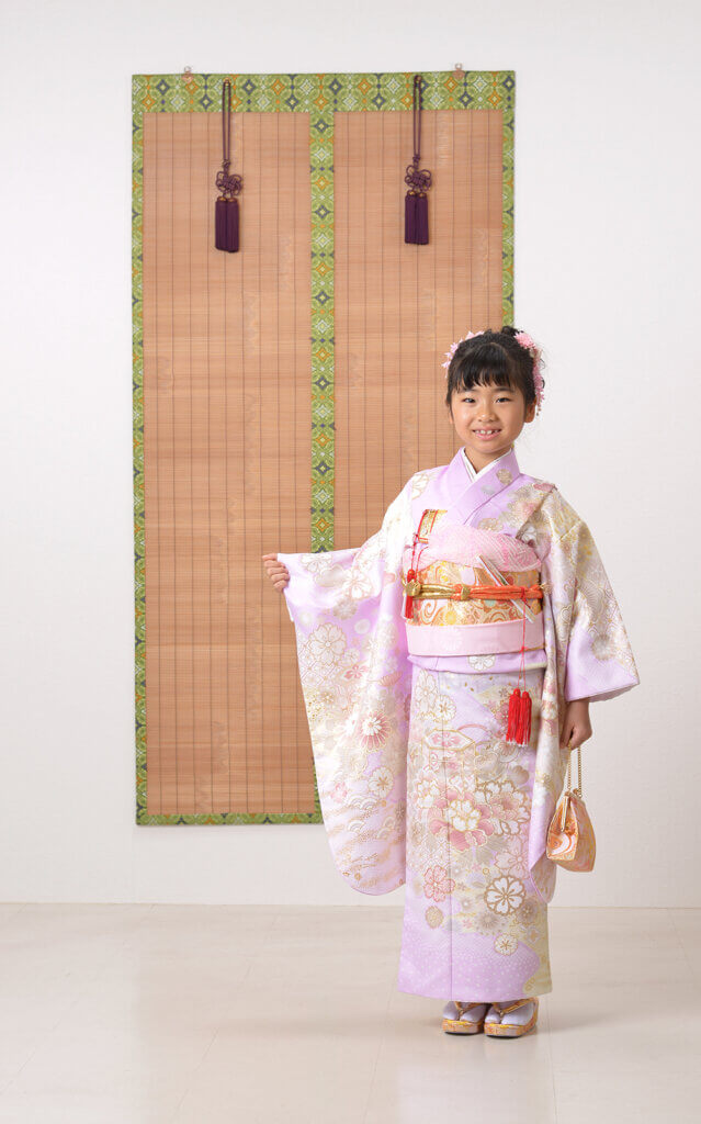 ７歳七五三【衣装＆撮影】させて頂きました！ラベンダーカラー