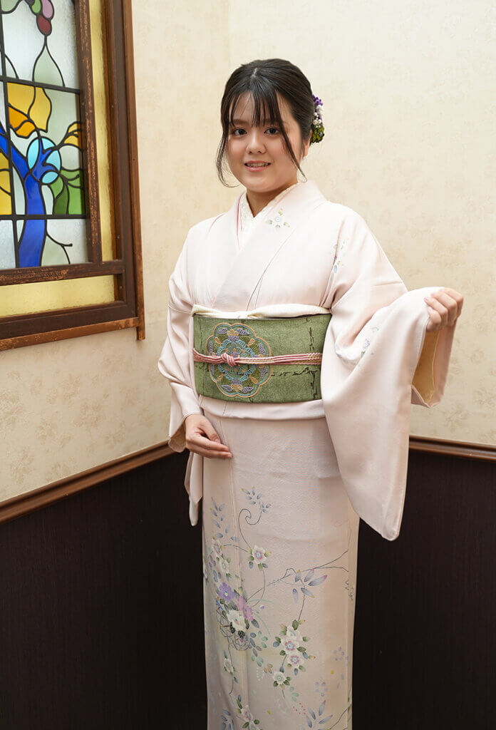 お茶会《初釜》にお着物でお出掛け頂きました！