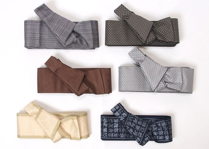 男性着物《角帯》新柄入荷しました！1分で締めれる簡単ワンタッチ！