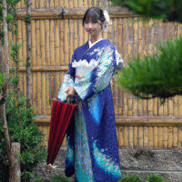 振袖前撮り撮影会|ブルーシルバー振袖